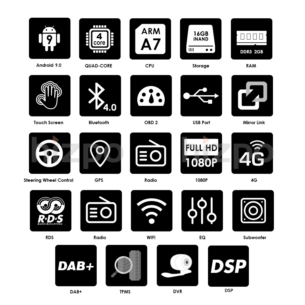 Flash Deal 2GRAM+16GROM Android9.0 9inch Car NODVD for Volkswagen SKODA GOLF 5 Golf 6 POLO PASSAT B7 T5 CC TIGUAN car gps stereo SWC DAB BT 1