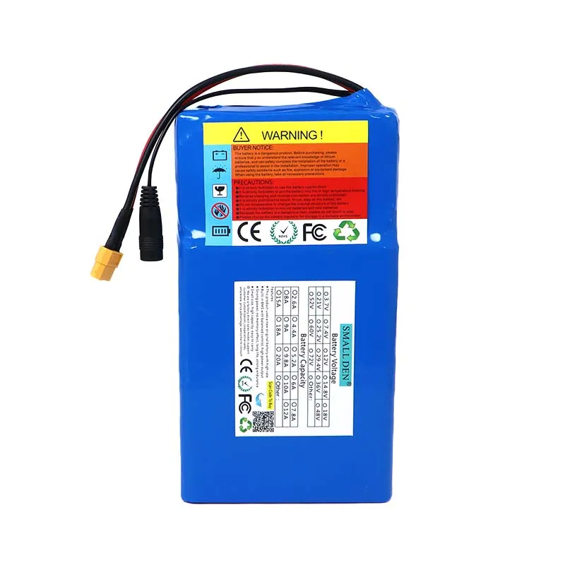 36В 28Ah литиевая аккумуляторная батарея 18650 28000mAh Высокая скорость 20A BMS для