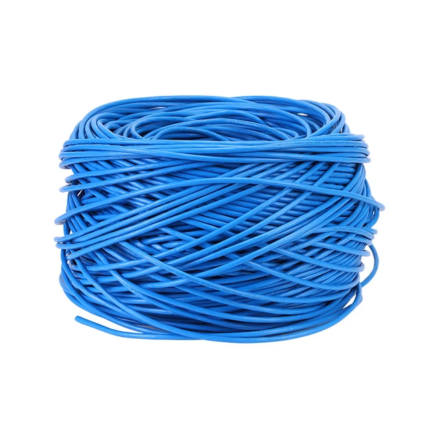 Ethernet Cable RJ45 CAT6 1000Mbps UTP LAN Cable for Gigabit Ethernet Cable Cat 6 Network Cable for Modem Router Patch Cord Blue