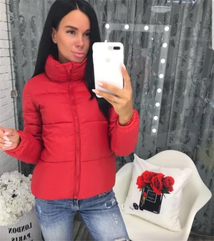 Новая стильная теплая хлопковая стеганая одежда AliExpress EBay