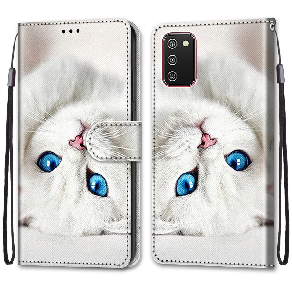 三星 A02S,M02 #A34白色小猫 -1.jpg_.webp