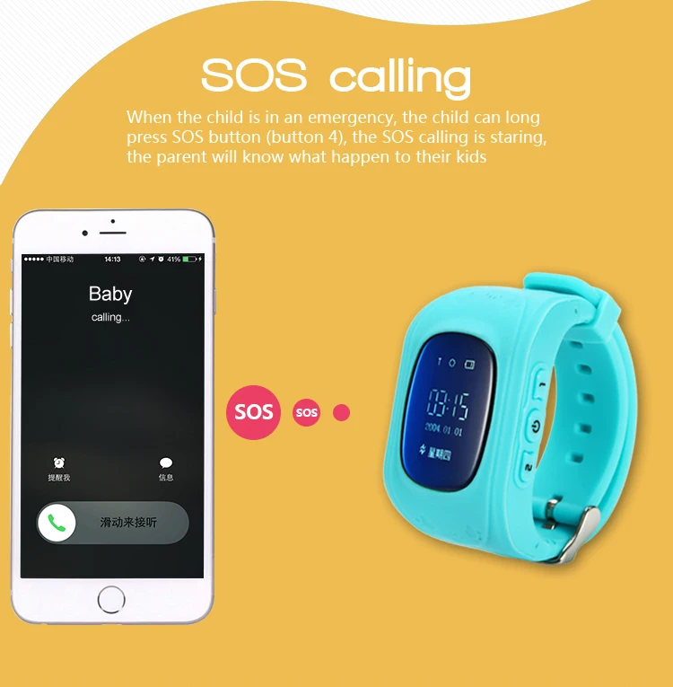 MOCRUX Q50 GPS Kids Watches SOS Call GSM GPRS GPS Smart Baby Watch Track Watch Location Tracker Smart Watch for Child Boys Girls (7)