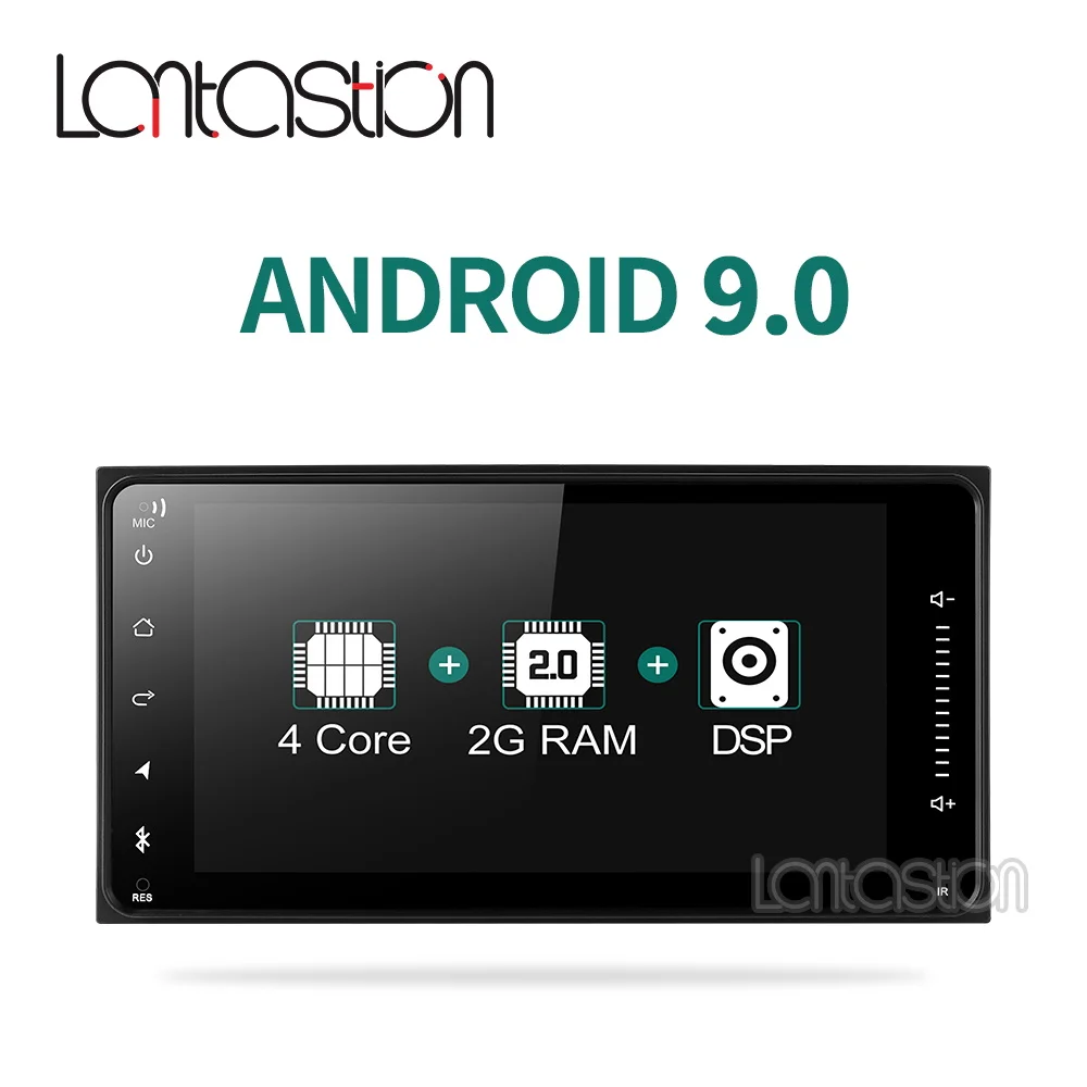 Excellent PX30 Quad core DSP android 9.0 car dvd gps navigation for Toyota Avalon AVanza Celica camry corolla car radio video player 0