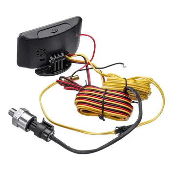 

New 3 In 1 LCD Car Digital Gauge Voltmeter Oil Pressure Water Temp meter 1/8 NPT Oil Pressure sensor 12-24V