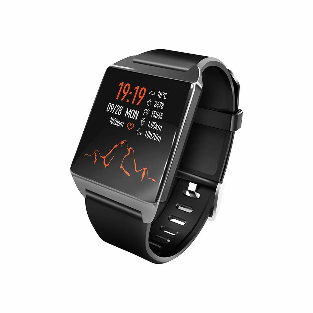 Часы-Часы Timethinker W2 для мужчин и женщин водонепроницаемый IP68 браслет кровяное давление пульсометр фитнес-трекер умный Браслет