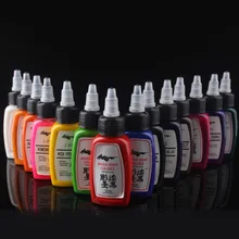 14 шт. Набор 15 мл пигмент для татуировки микроблейдинг цвет чернил для перманентного макияжа татуаж бровей подводка для глаз губ Косметика для взрослых