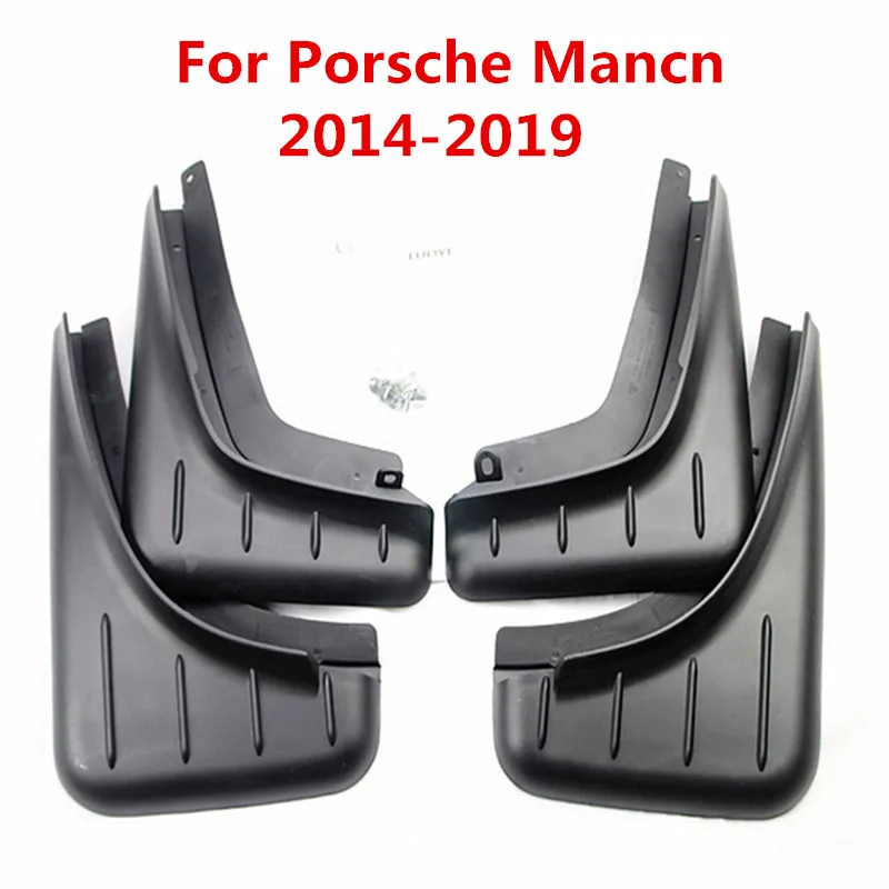 Автомобильный брызговик для Porsche Mancn- брызговик крыло брызговиков - Цвет: Mancn 2014-2019