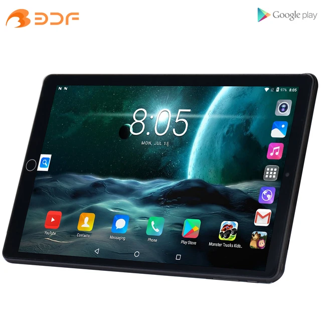 New 10 1 Inch Tablet Pc Quad Core Android 9 0 Google Play 3G Call Phone
