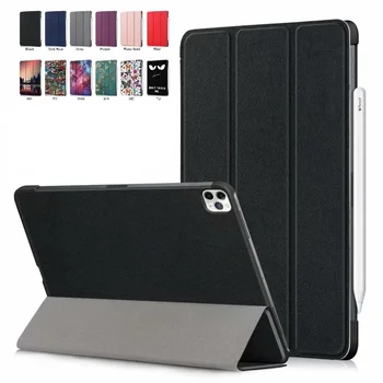 

Case for iPad Pro 11 2020 2nd Generation Smart Case Funda Magnetic Folding Cover For iPad Pro 11inch 2020+Pen+film