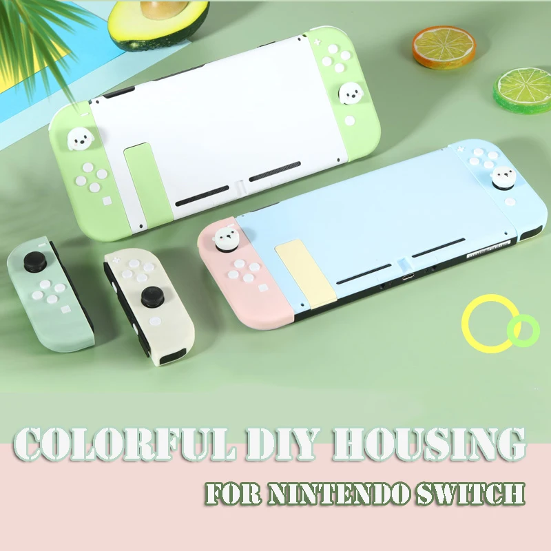 

Replacement Housing joy-Con Shell Case Housing For Nintendos Switch Console Front Middle Frame Repair Back Plate NS Joycon Shell