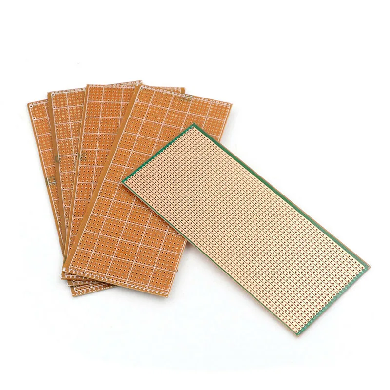 5 шт. 6,5x14,5 см Stripboard Veroboard Uncut PCB Platine односторонние печатные платы