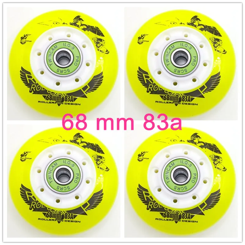 Skate Wheel Children Roller Wheel 68mm 83A 92a 4 wheels/lot