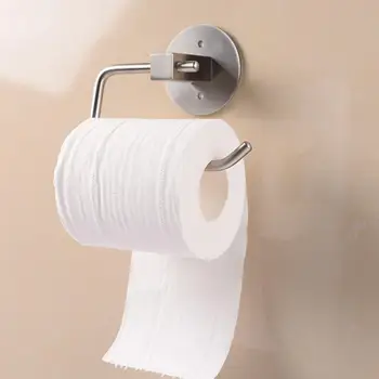 

304 Stainless Steel Toilet Paper Rack Exquisite Towel Holder No Need Drilling Holes