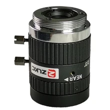 5 мегапикселей C Mount 12 мм 2/" объектив fa промышленная камера машинное видение фиксированное фокусное расстояние ручной Радужный объектив с низким искажением