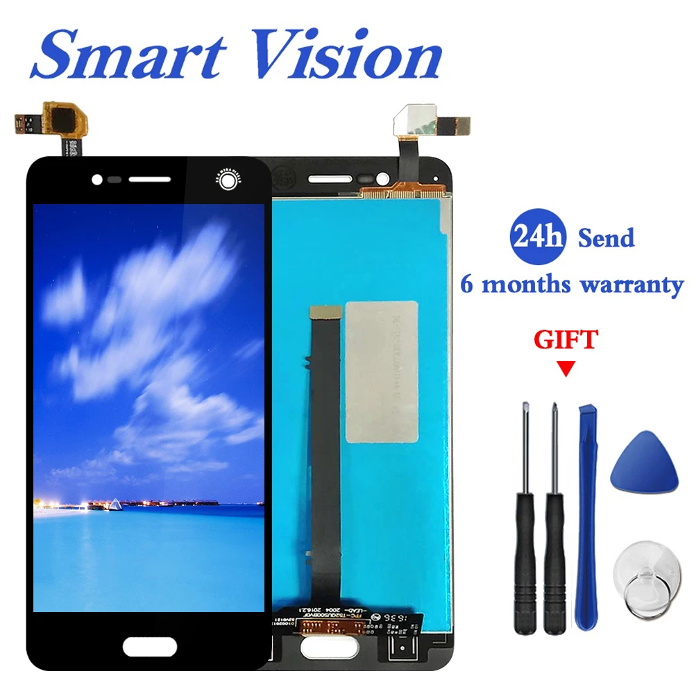 ЖК-дисплей и сенсорный экран для ZTE Blade V8 BV0800 5 2 дюйма сменный дигитайзер в сборе V 8