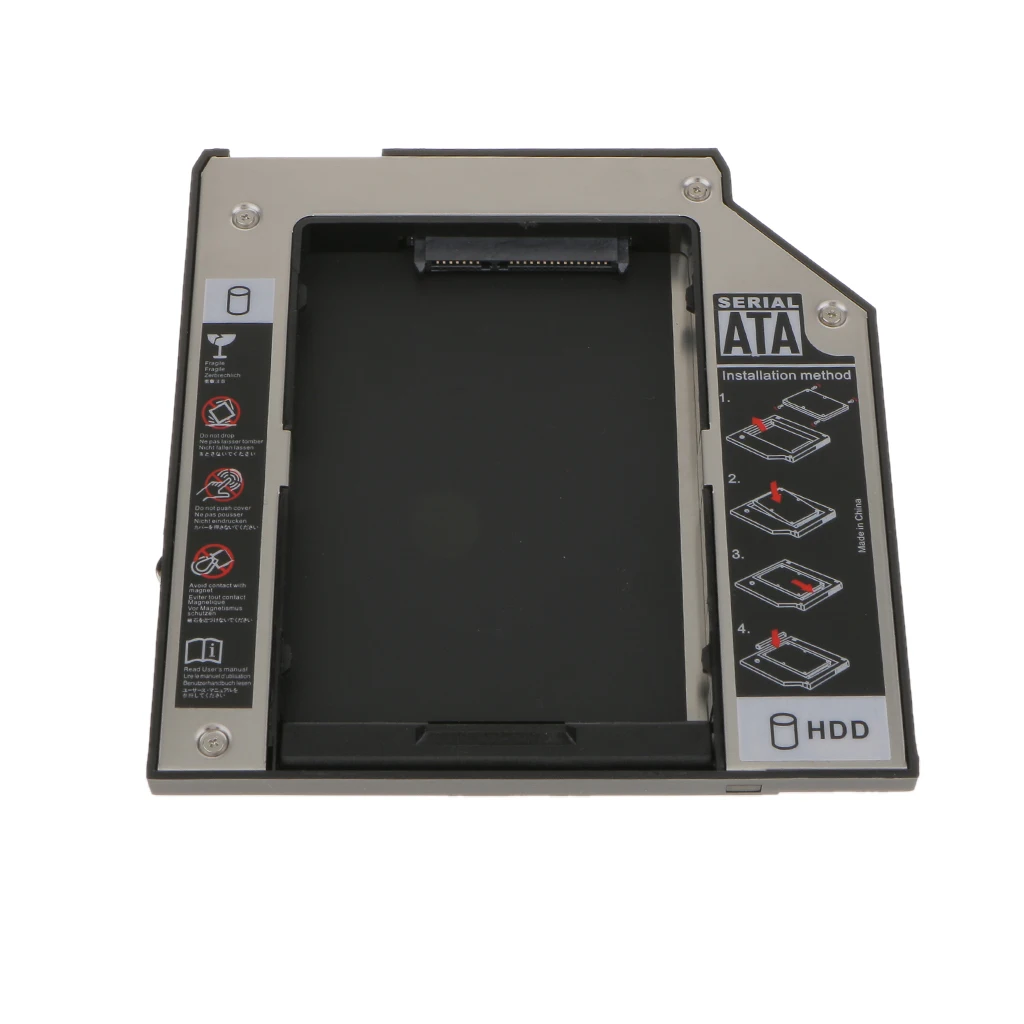 SATA 2nd 2," HDD карман для жесткого диска для ThinkPad T400 T500 R400 с 4 винтами