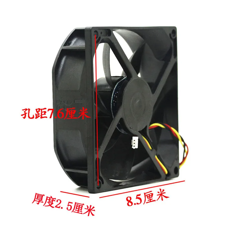 SUNON PSD1285PTB1-A(2). B3452.R. GN DC 12V 3,7 W 3-проводной 3-контактный разъем 80 мм 85x85X25 мм Сервер площади вентилятора