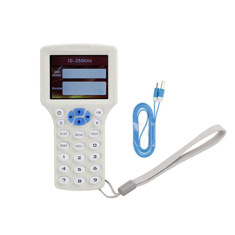 

3.2 Inch Portable Full-featured Intelligent Card Copier Reader Writer Duplicator HID125KHz Parking Card Reader For IC Cards