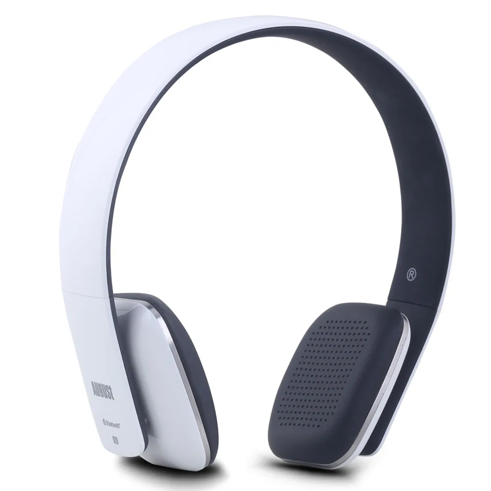 EP636 Bluetooth Беспроводные наушники с микрофоном/NFC удобные на ухо HIFI Bluetooth гарнитура для ПК, наушники для смартфонов - Цвет: Белый