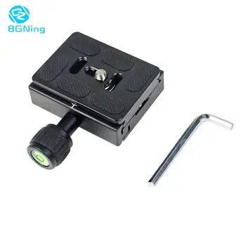 

BGNING Aluminum Alloy 60mm QR Clamp + QR60 Tripod Quick Release Fastener Plate for 38mm Arca-Swiss Ball Head DSLR Camera