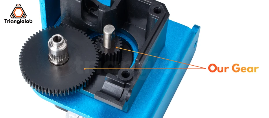 impressora 3d extrusora reprap, hobb moído de precisão, 1 conjunto