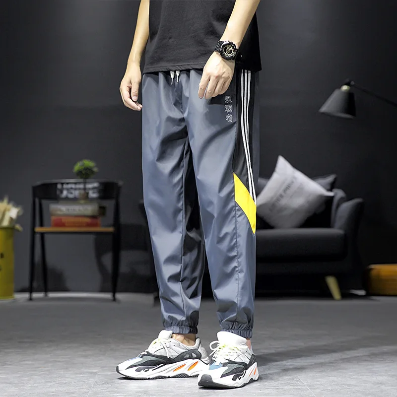 

2020 Spring Main Push Japanese-style Interior Thin Contrast Color Workwear Capri Pants M-5x Hk122-p