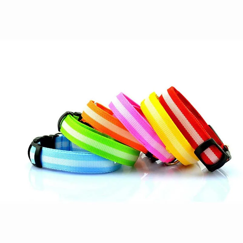 Free Shipping Luxury Elegant Pet Dog Products Led Bulb illuminate Collar Goods
