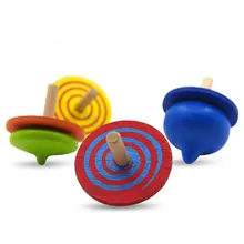 4 шт./компл. детские деревянные гироскоп игрушки для детей и взрослых для снятия стресса Настольный Прядильный механизм игрушки для детей на день рождения рождественские подарки