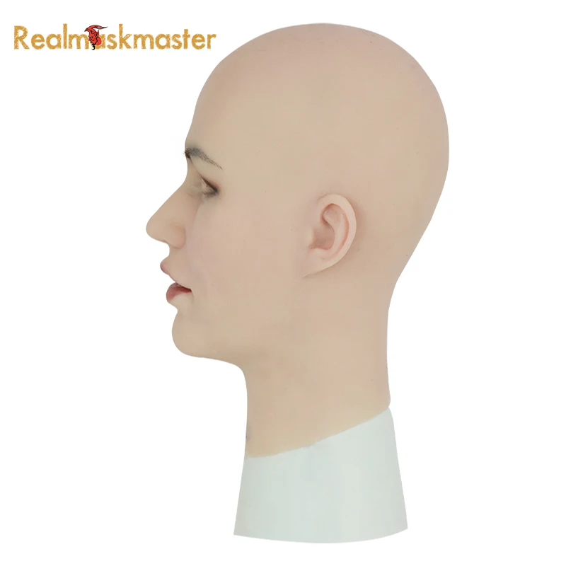 Realmaskmaster, силиконовая маска Ann, искусственная, с реалистичной кожей, маска для трансвеститов транссексуалов, для мужчин, транссексуалов, трансвеститов, трансвеститов, латексная Сексуальная