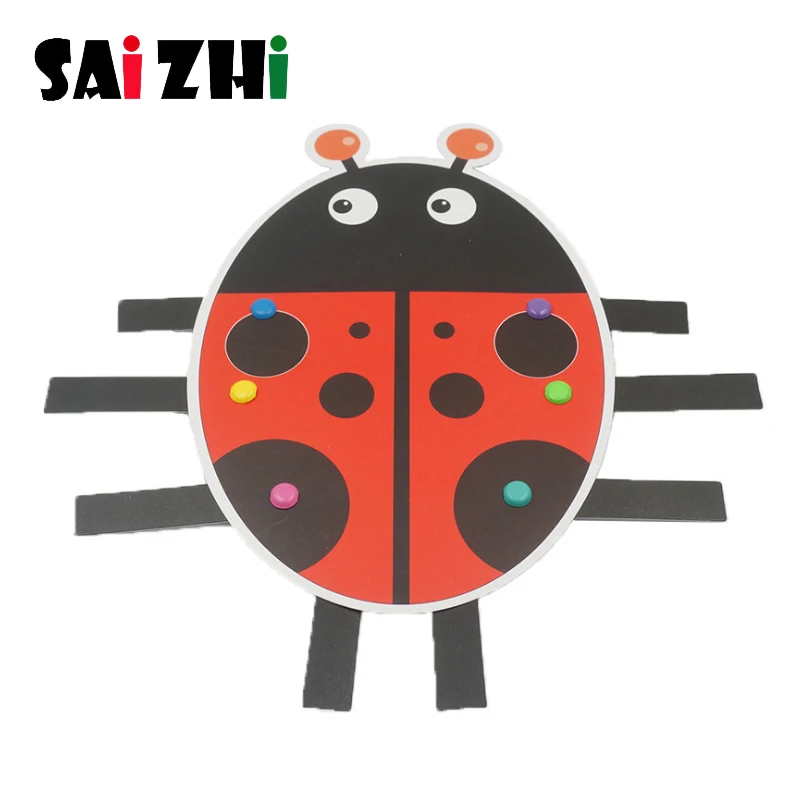 

Saizhi Ladybug Movement DIY Educational Science Kits Kids Experiment Fun Physics Toys STEM Materials Assembly Model Toys