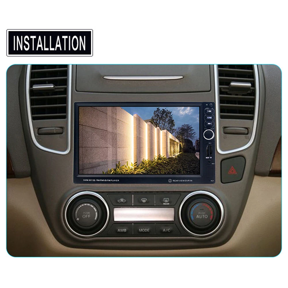 7-дюймовый 8012G большой Экран дисплея gps навигации автомобиля MP4/MP5/DVD тормоза приглашение транспортное средство Music Player Поддержка Bluetooth