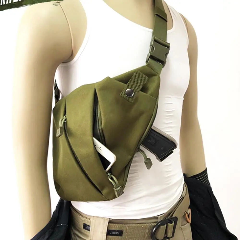 

One Strap Shoulder 5L Tactical Chest Bag Tactical Package A38 Portable 800D Oxford Cloth Outdoors Crossbody Bag Durable Camping
