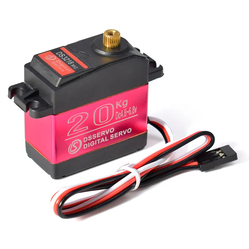 Dsservo Waterproof RC Servo DS3218 20KG DS3225 25KG DS3235 35KG 180/270 Degree for 1/8 1/10 1/12 RC Car Metal Gear Digital Servo image 2