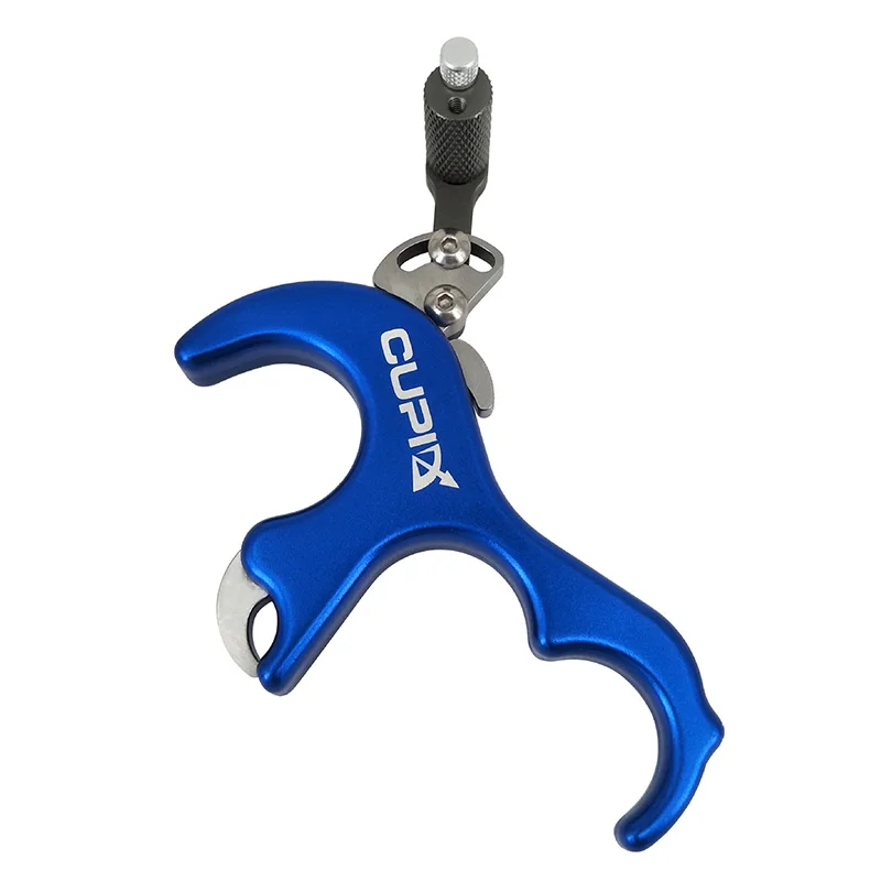 

1*Support Release Aid Puller Trigger Training Compound Bow Aluminum Alloy Release Aid High Quality