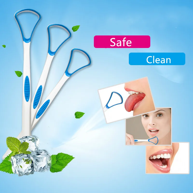 

3/5Pcs Tongue Brush Tongue Cleaner Scraper Cleaning Tongue Scraper for Oral Care Oral Hygiene Keep Fresh Breath Eco Friendly