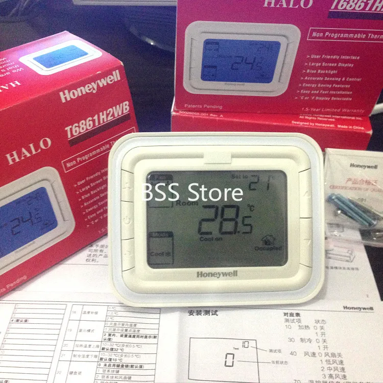 Free Shipping T6861 T6861v2wb T6861h2wb Controller Thermostat Air Conditioner Liquid Crystal Panel Module Sensor Abs Sensor Aliexpress