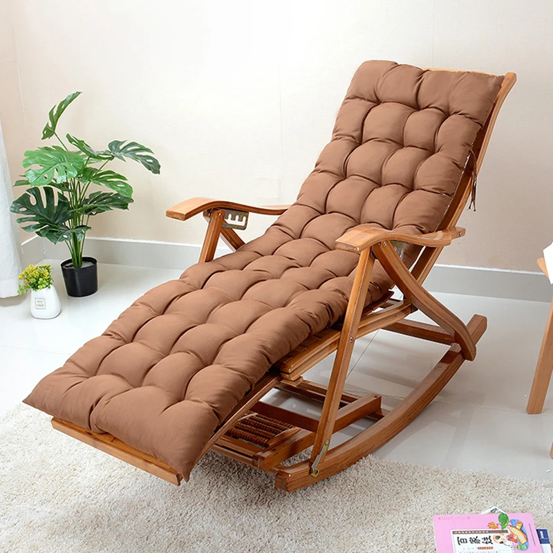 Katlanir Bambu Sallanan Sandalye Ayarlanabilir Arkaligi Koltuk Yumusak Mat Ev Acik Sekerleme Uzanmis Sezlong Chaise Lounge Aliexpress