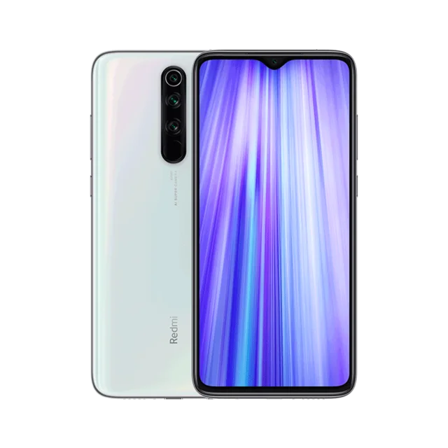 White Xiaomi Redmi Note 8 Pro, глобальная версия, 6 ГБ ОЗУ, 64 Гб ПЗУ, NFC Смартфон Helio G90T, быстрая зарядка, 4500 мАч, 64 мп, камера, мобильный телефон - Цвет: White