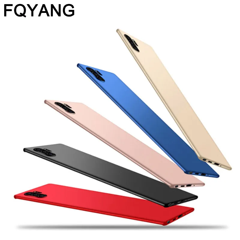 

For Samsung Galaxy Note 10 PLUS Note10 5G Case Ultra-thin Smooth Hard PC Back Cover For Samsung A50 A10 A20 A70 M10 M20 S10 PLUS