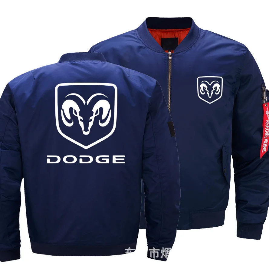 Куртка-бомбер мужская для DODGE Толстая теплая Осенняя зимняя Военная мотоциклетная куртка мужская летная Ma-1 пилот ВВС Брендовое пальто N - Цвет: thick model