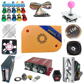 

Arcade DIY kit Pandora Box 9D 2500 in 1 arcade jamma game board joystick LED button for coin operate video games machine