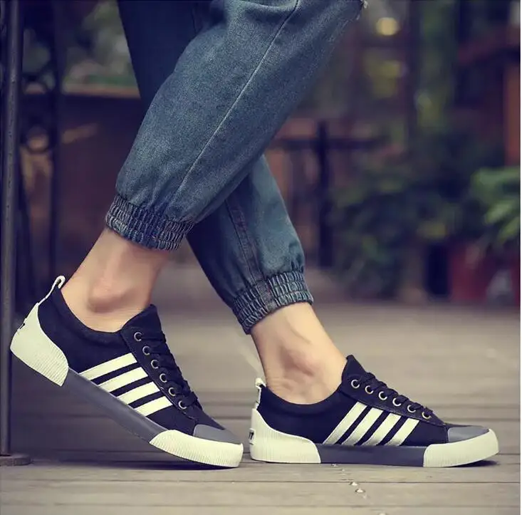 Кеды унисекс на шнуровке Вулканизированная подошва резиновая повседневные