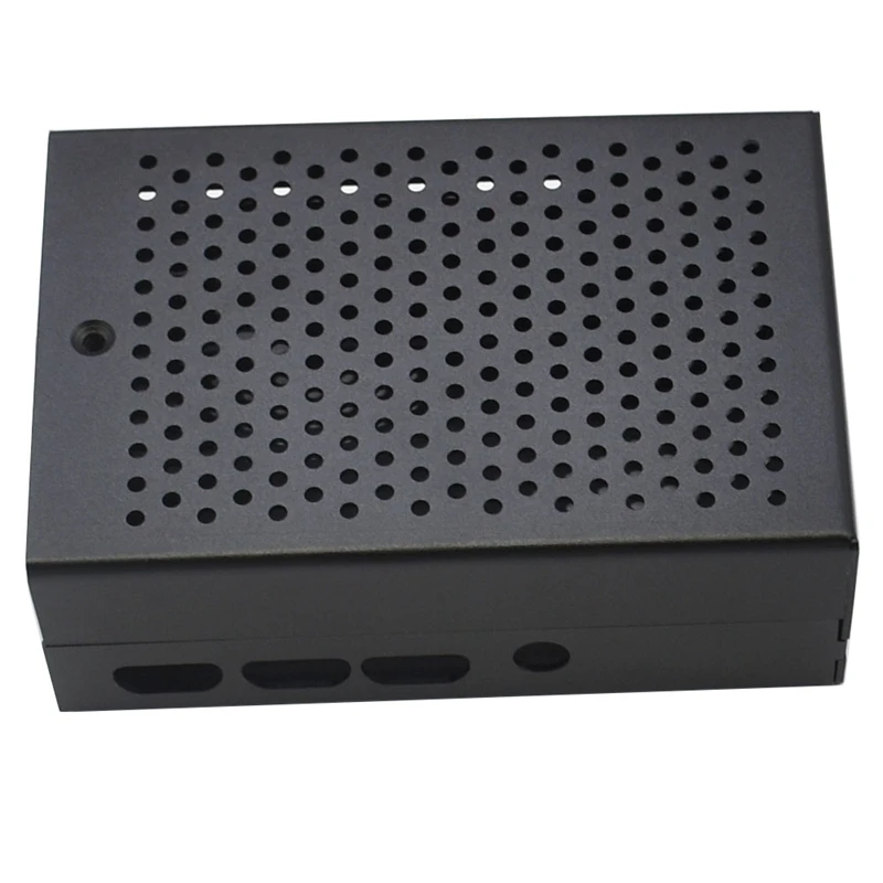 Raspberry Pi 4 Модель B алюминиевый корпус металлический корпус с охлаждающим вентилятором комплект корпуса
