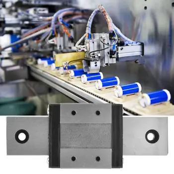 

LMLF24B-100-1R Guide Motion Slide Miniature Linear Guide Slide Bearing Steel 100mm Linear Guide