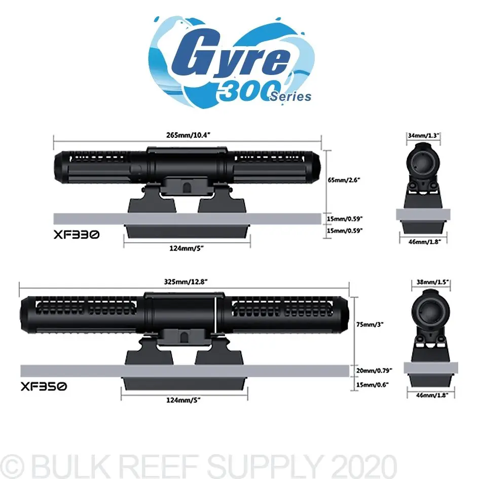 Maxspect XF330 XF350 Gyre серии Wave Maker Pumps отличается технологией синусоидальной волны и