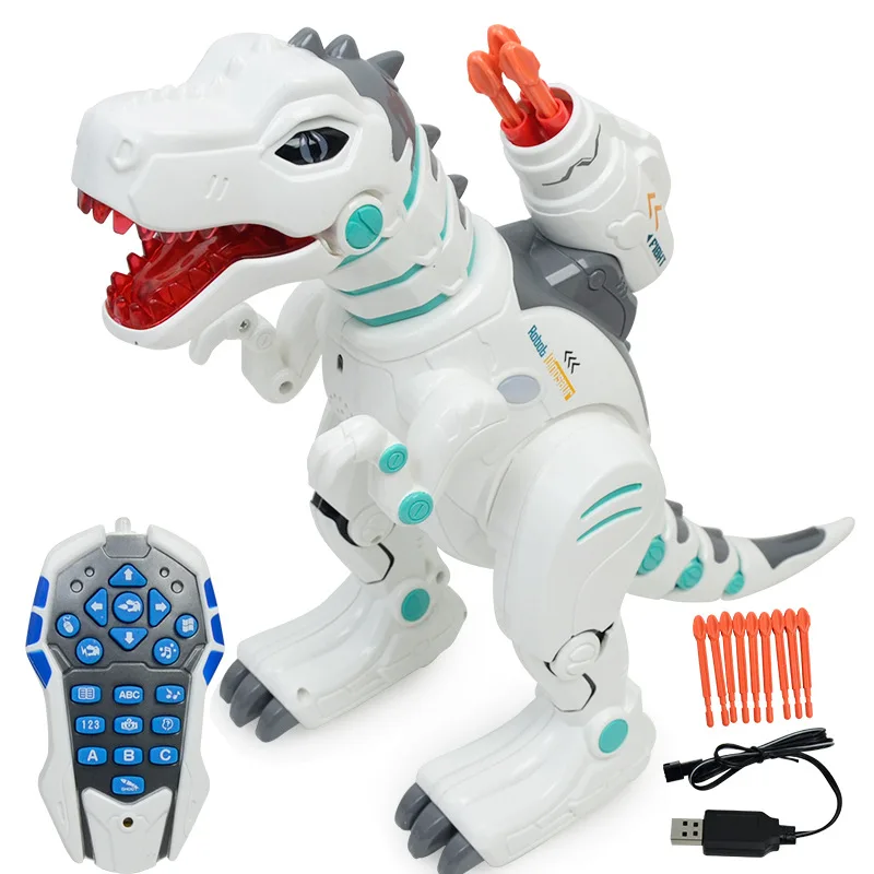 RC Launch Missile Robot Dinosaur Toy Animal Model Cartoon Electronic Hobby Toys Educational Toys  English Storytelling Singin 4
