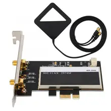 Для настольного ПК Intel AX200 WR-9200 2974M 2,4G/5G BT5.0 PCI-E беспроводная карта+ удлиненная антенна