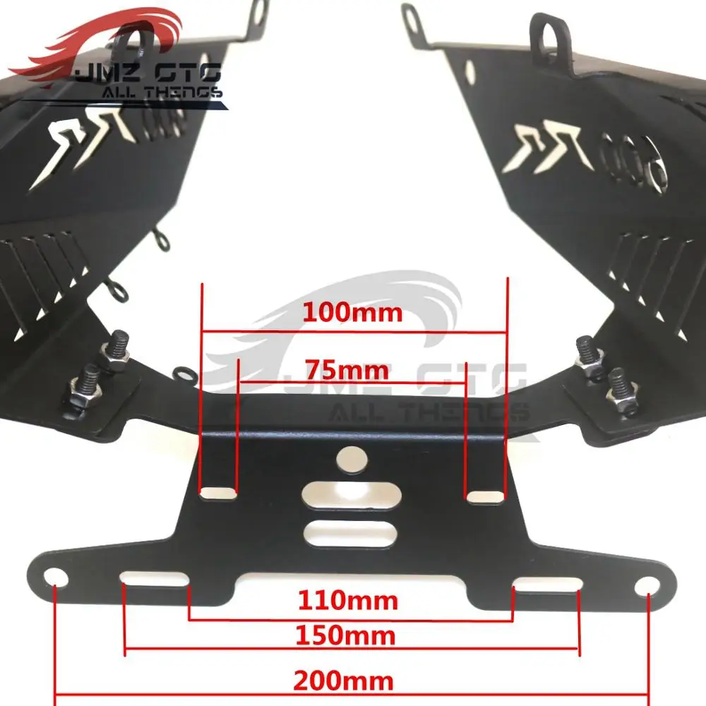 Для HONDA CBR600RR CBR 600 RR 2007-2012 08 09 10 11 мотоцикл Fender Eliminator номерной знак Bracke