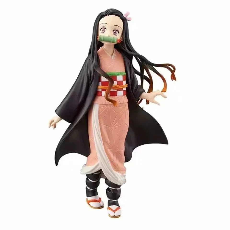 Экшн фигурка Tronzo Demon Slayer Kimetsu no Yaiba Kamado Tanjirou Nezuko ПВХ модель куклы Коллекционная