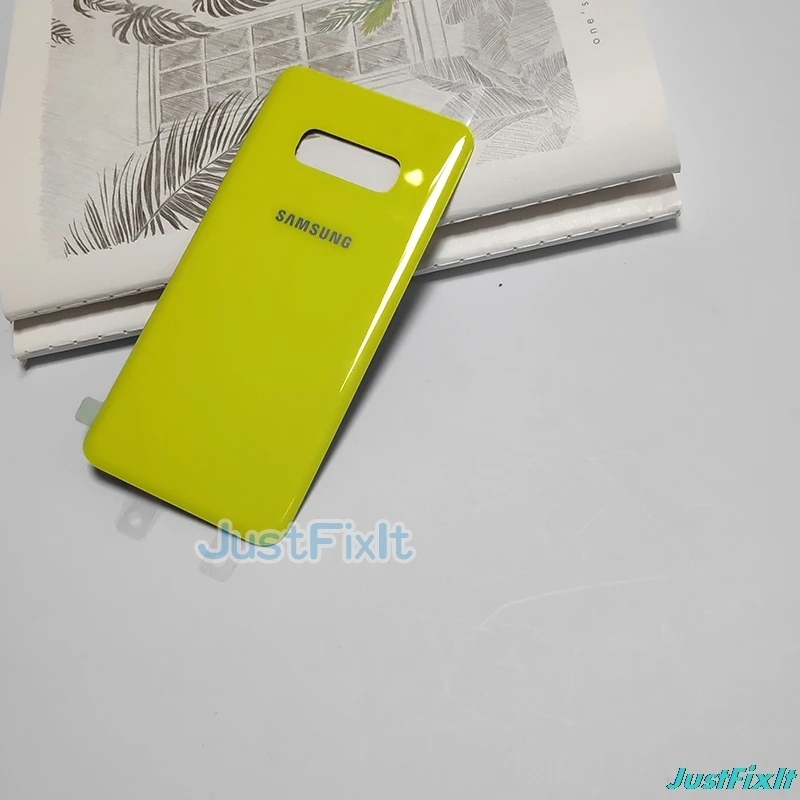 Чехол для батареи для SAMSUNG Galaxy S10 S10+ S10 plus S10e G970 G970F задняя крышка для батареи задняя крышка для стекла Корпус чехол Замена